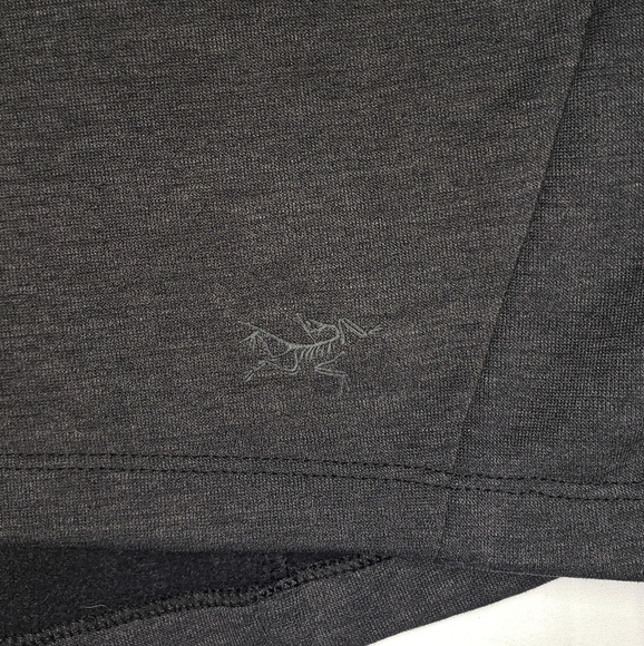 Arc'Teryx Nyara Boatneck Pullover Heather Black Workout Stretch Long Sleeve XS - Picture 5 of 9